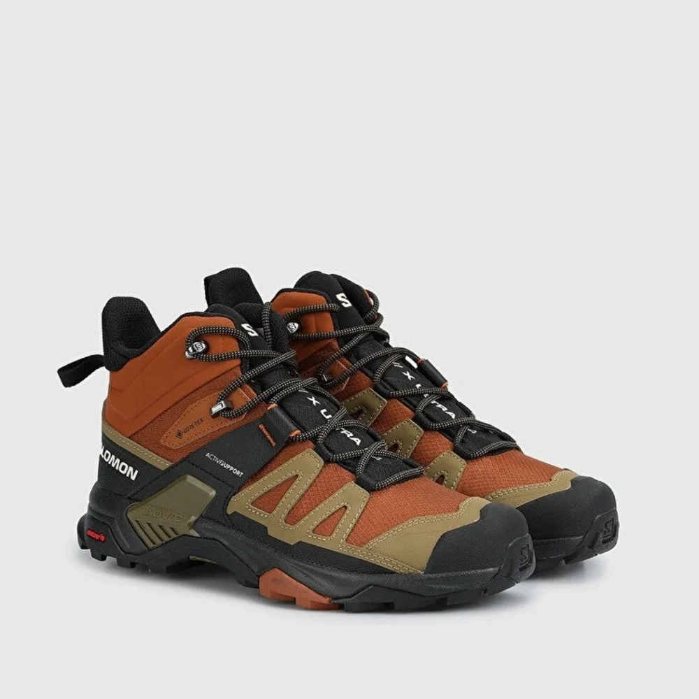 Salomon X Ultra Mid Gore-Tex Mens Hiking Boots 12.5 Gorpcore Waterproof